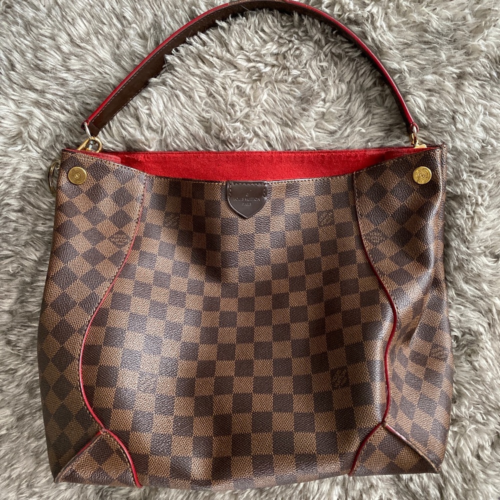 Louis Vuitton Damier Ebene Caissa Hobo bag